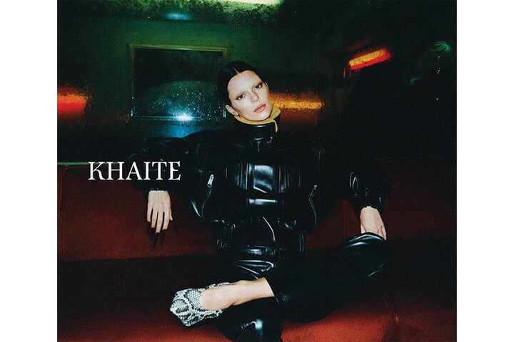 NY発ラグジュアリーブランド「KHAITE（ケイト）」のブランドビジュアルカット
