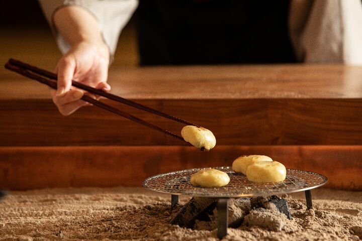 ウェルカムスイーツのおやき