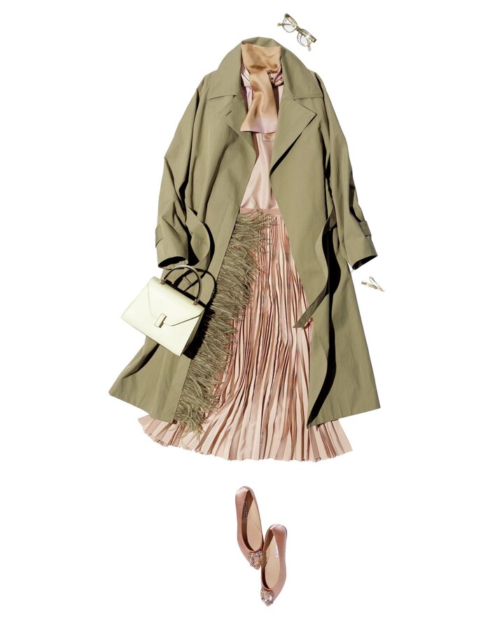 高橋リタさんのスタイリングによるアウターを主役にしたコーディネート