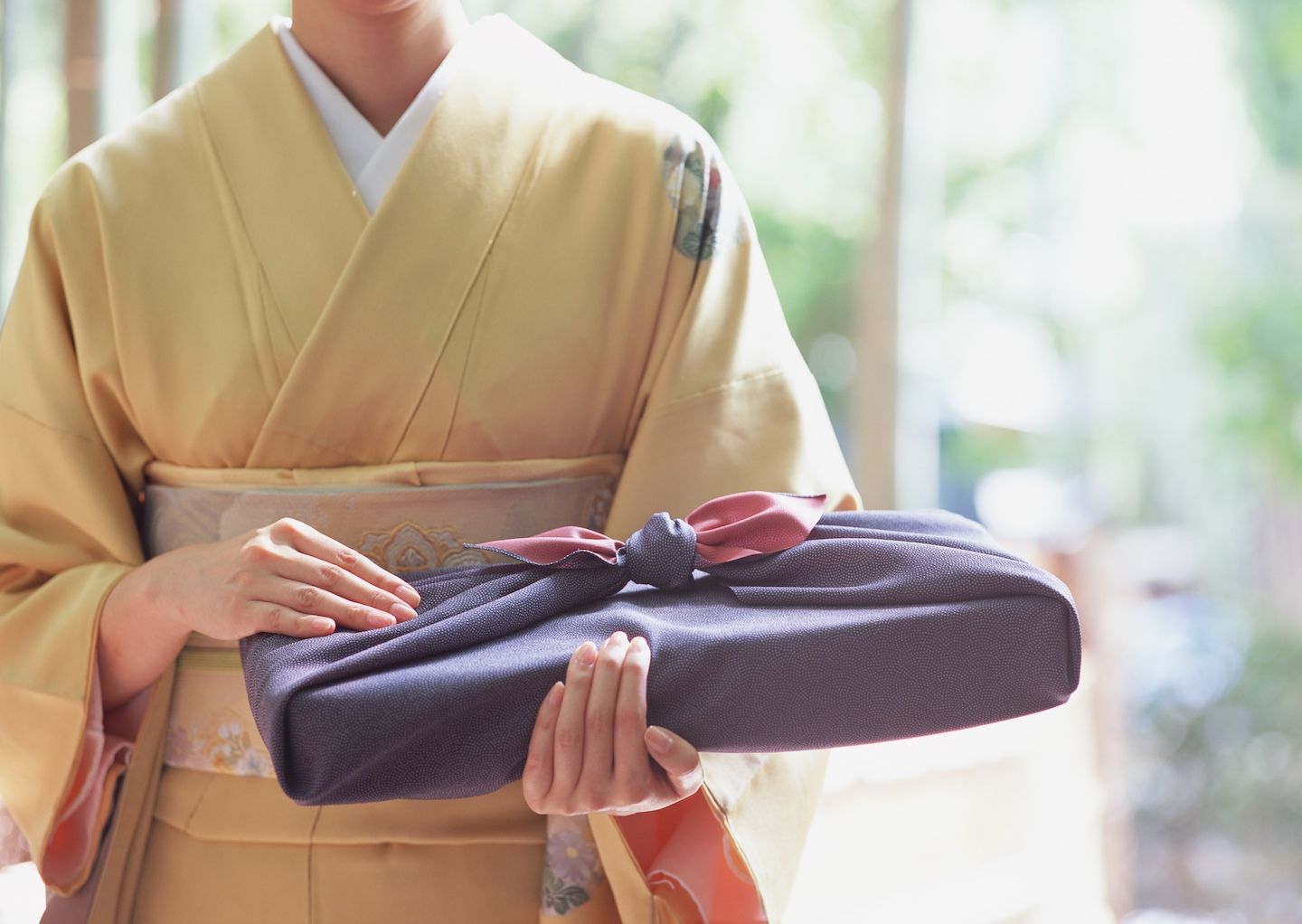 着物姿の女性