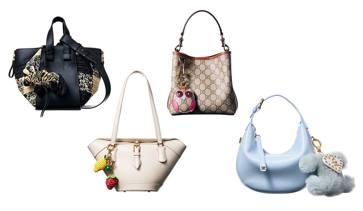 ロエベ、グッチなど【最新チャーム】で最愛バッグを自分流に