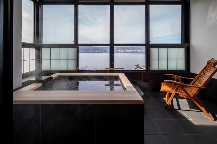 客室の露天風呂