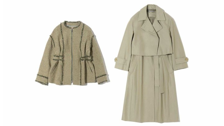 セオリーリュクスの春アウター2着