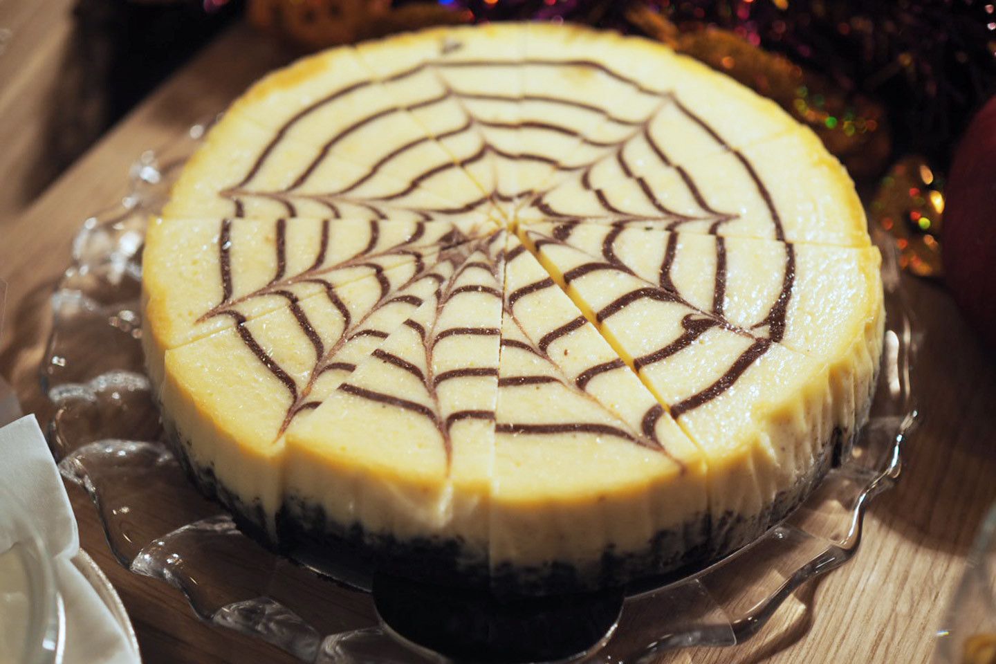 ニューヨークの定番チーズケーキもハロウィン仕様に