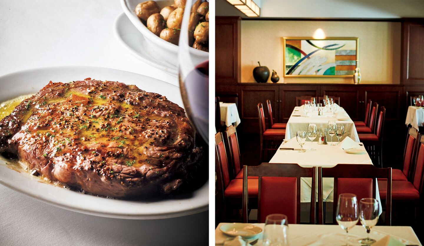 「Ruth’s Chris Steak House」のリブアイステーキ