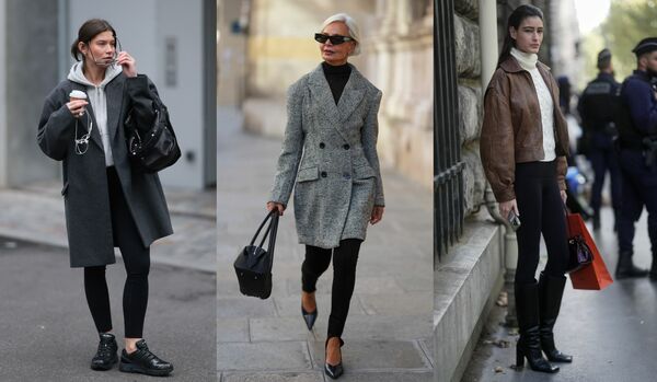 シューズとの最旬バランスは？足元で決まる！冬の「レギンス」コーデ３選【海外スナップ】