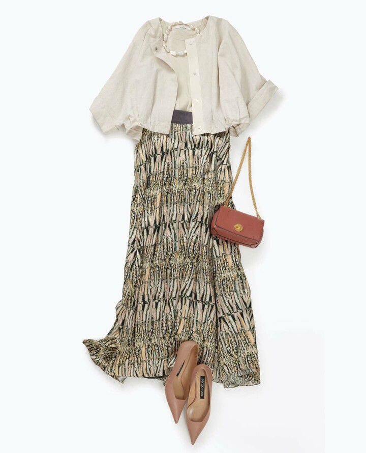 スタイリストの望月律子さんによるジャケットコーディーネート