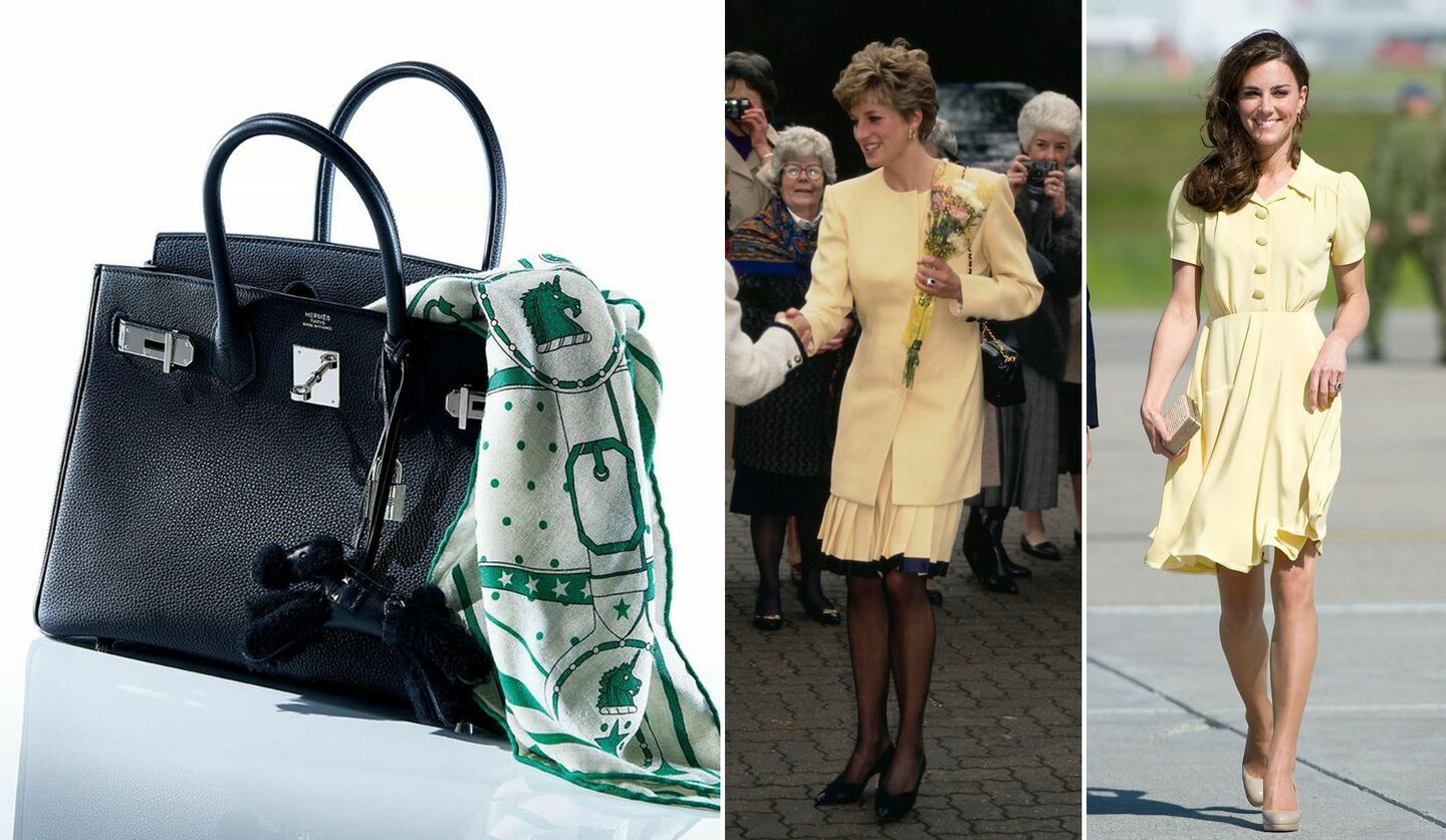 エルメスのバッグ『バーキン』、キャサリン皇太子妃＆ダイアナ元妃