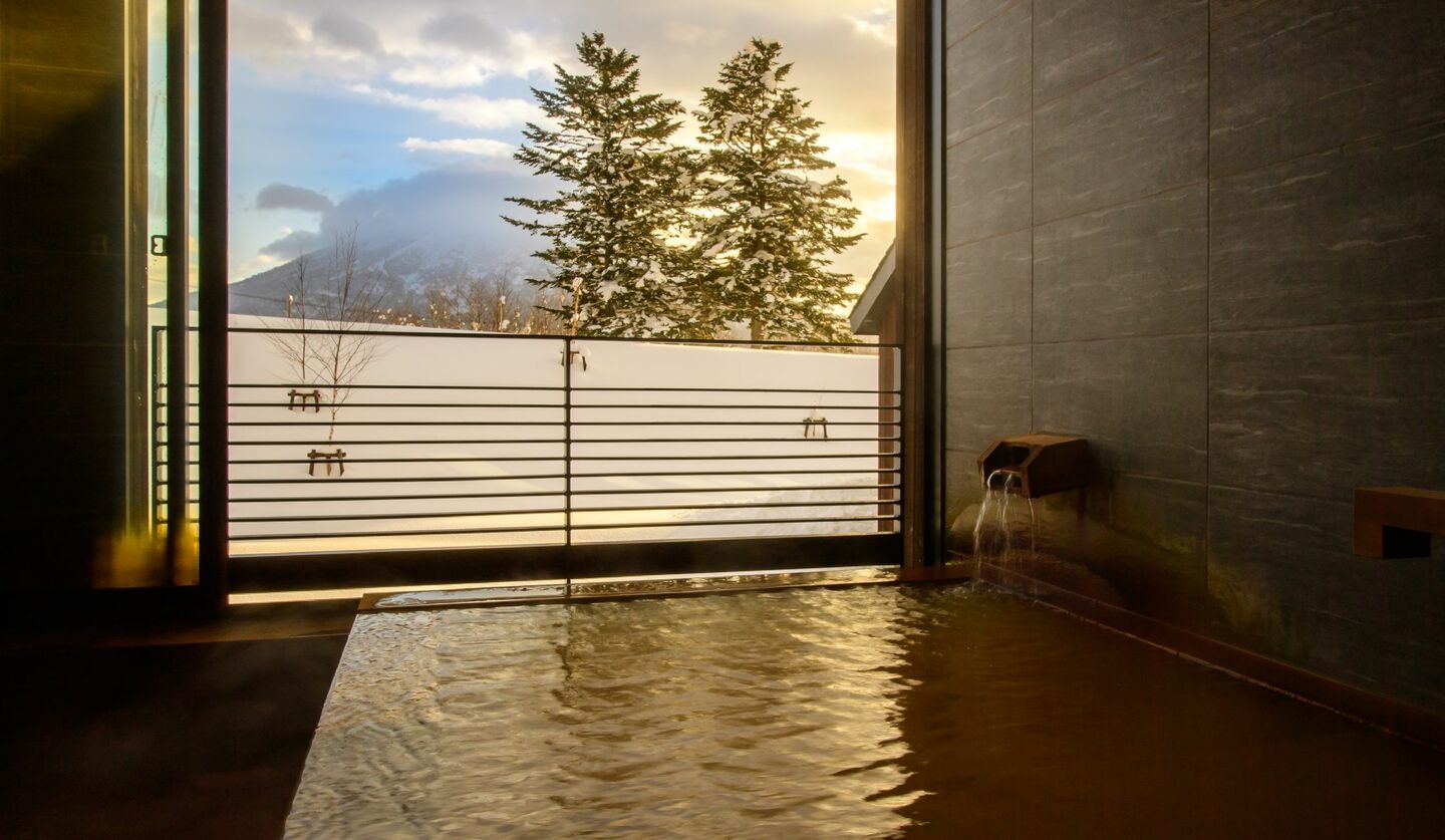 「楽 水山」客室温泉風呂のイメージ