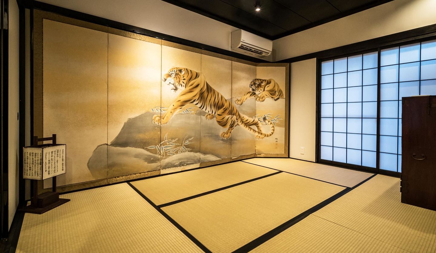 「Kyoto Tofukuji Samurai Machiya」1階の和室