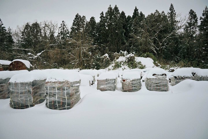 収集した能登瓦