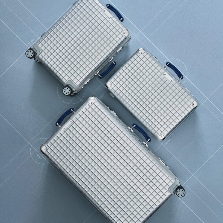 リモワの限定コレクション「クラシック アルミニウム グリッド」