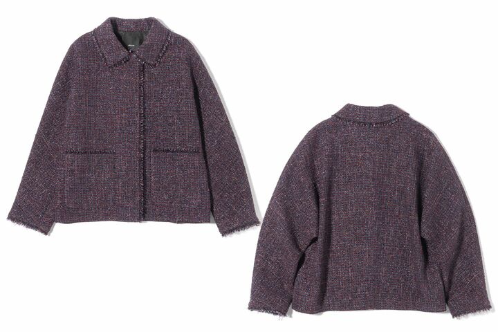 「エブール」のツイードジャケット