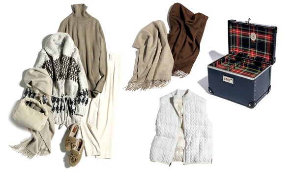 スタイリスト・高橋リタさんが提案!温もりに包まれて優雅に過ごす日のための【インドアスタイル】ウェア&小物を厳選