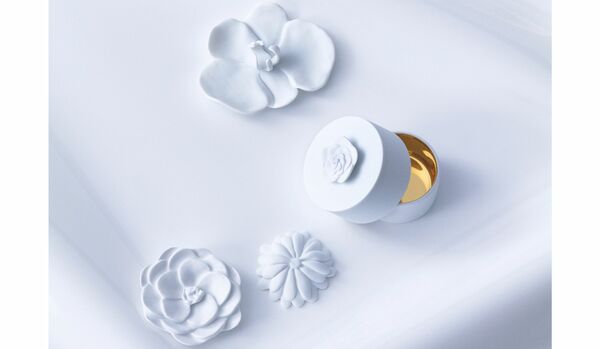 建築家・妹島和世氏×磁器ブランド「ベルナルド」による花のオブジェ｜清らのかたちに心澄む、テーブルの白い庭