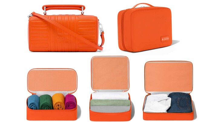 リモワ「エッセンシャル」コレクションから登場するシーズナルカラー「オレンジ」と「マゼンタ」