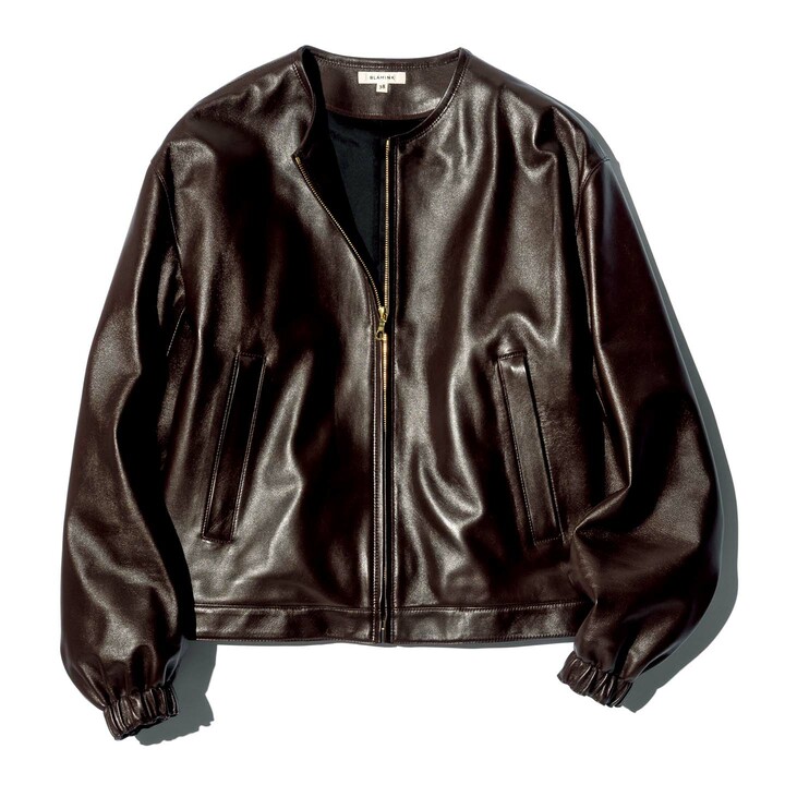 ブラミンク トーキョーのレザーアウター