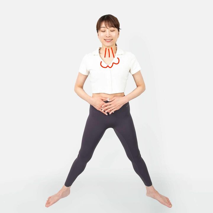 はじめにしっかりと息を吐き切る