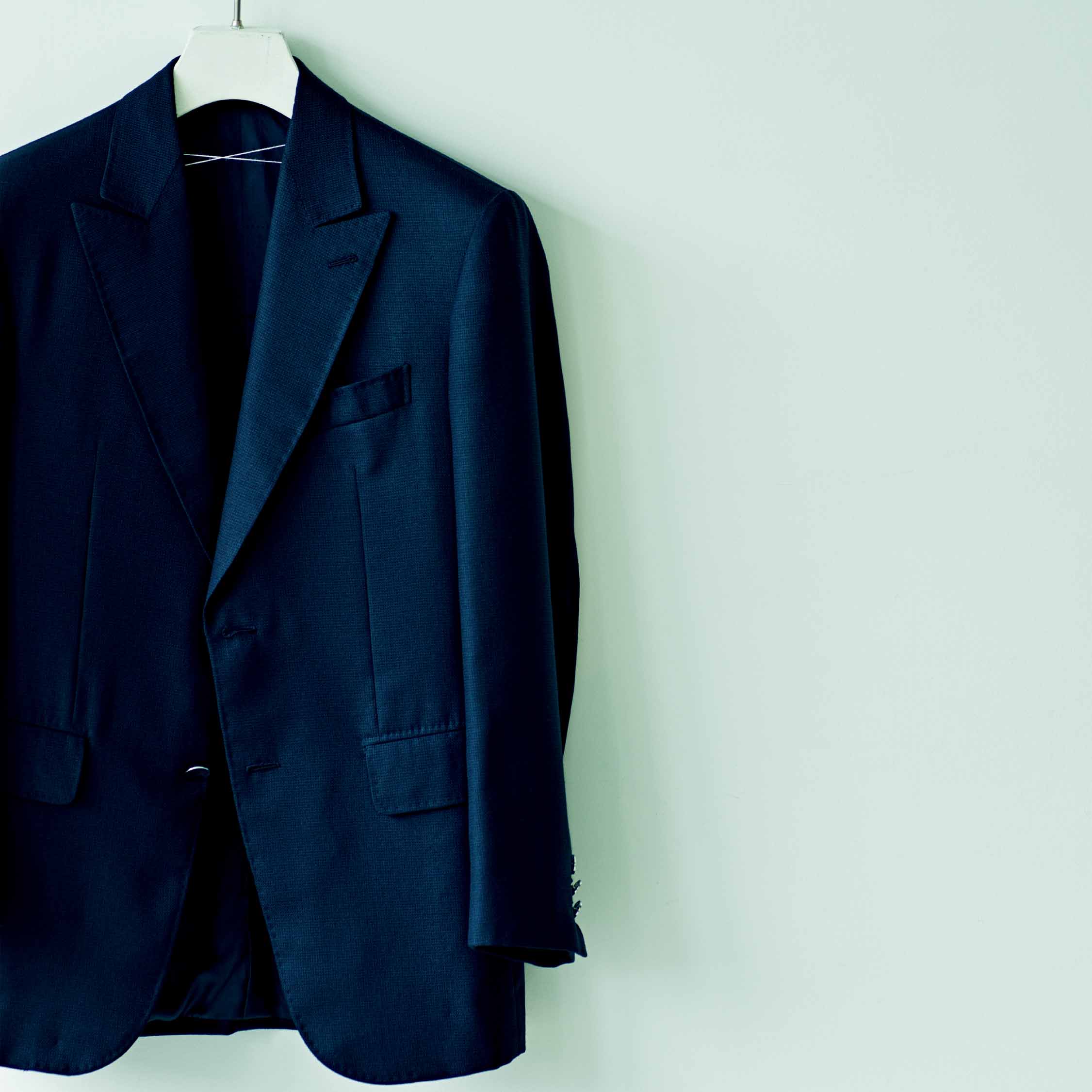 「KENJIRO SUZUKI sur mesure PARIS」のオーダーブレザー