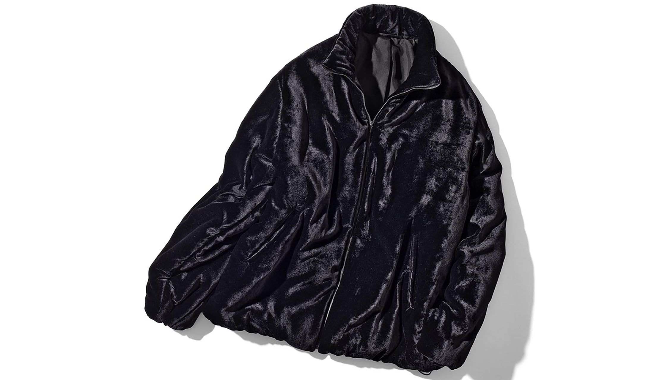 コモリのシルク別珍の使用したインサレーションジャケット