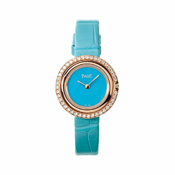 「ポセション」￥2,225,000［ケース：PG、ケース径：29mm、ストラップ：アリゲーター、クオーツ］（ピアジェ）