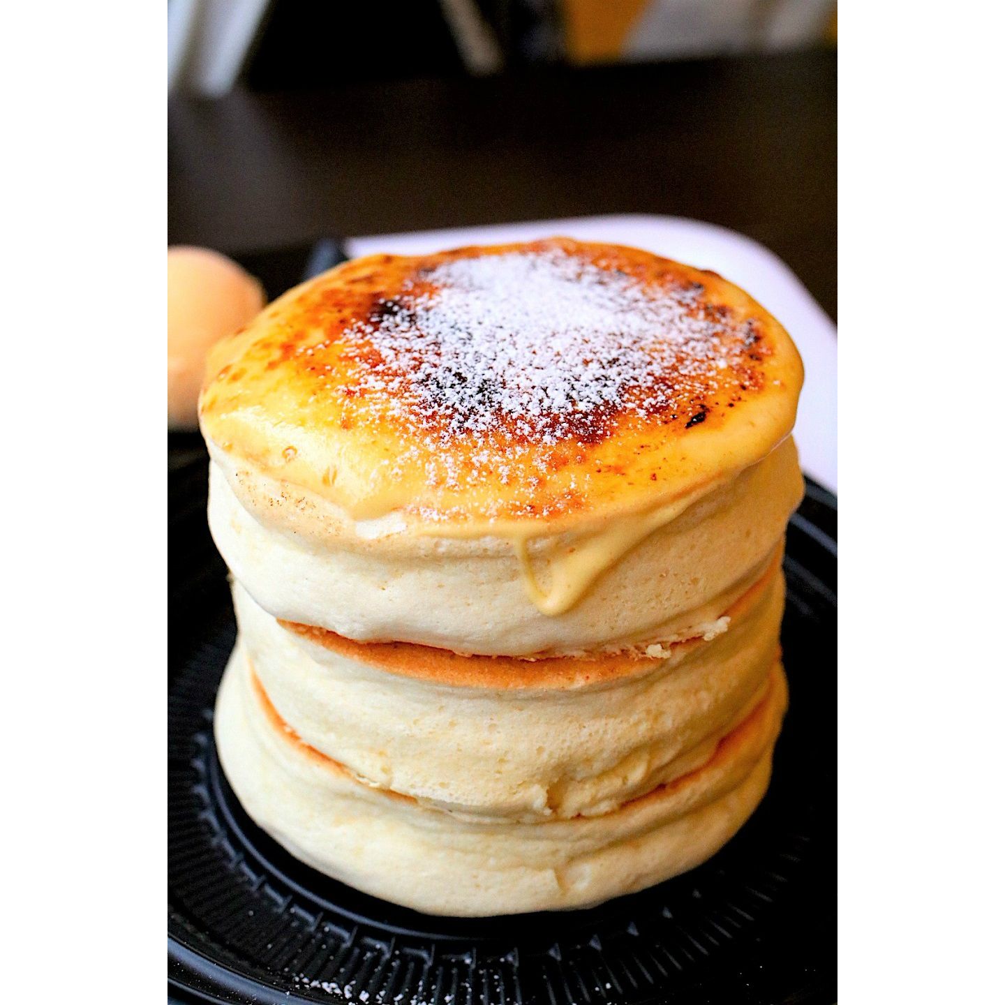 『eggg Cafe』のパンケーキ