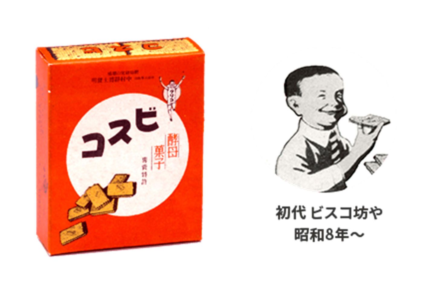 初代ビスコ坊や