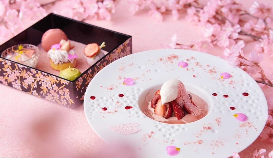 桜をテーマにしたイタリアン会席！「ホテル インターコンチネンタル