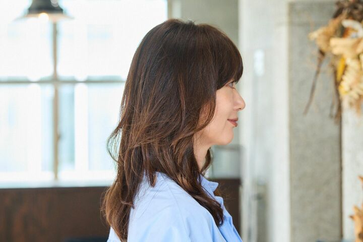 40代　髪型_2,ロングヘア_2