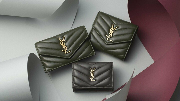 サンローランの財布2点