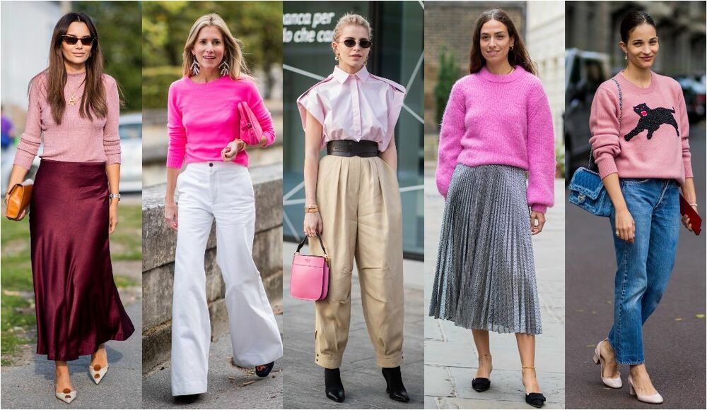 濃淡がコツ ピンクトップスの着こなしがひろがる 見本27コーデ Precious Jp プレシャス