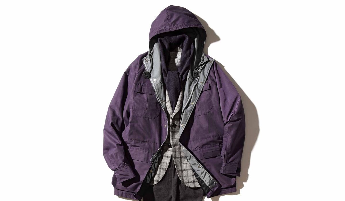 「SHIPS」 ブルゾン MEDIUM パープル メンズ SHIPS」 ブルゾン MEDIUM パープル メンズ