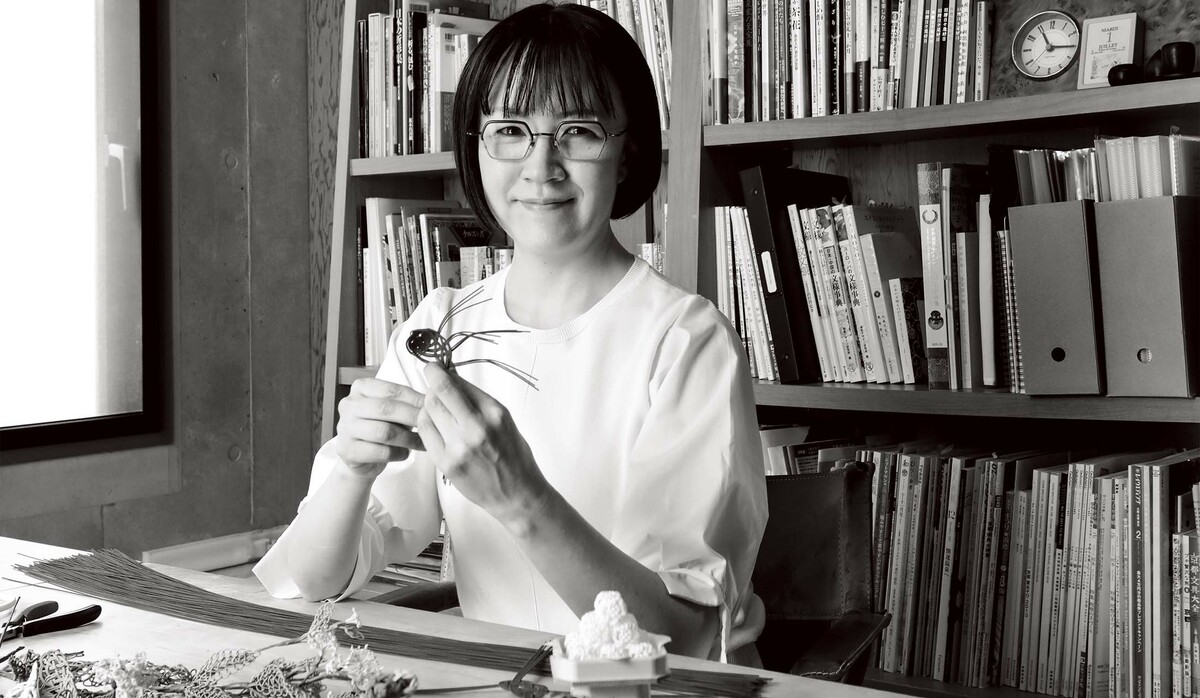 森田えり子作品名集 水引の文化を海外にも広げていきたい」京都で活動する水引作家の森田