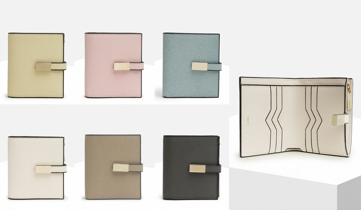 ヴァレクストラ　ヴァニラ　スナップ ウォレット 二つ折り財布 スナップ ウォレット 二つ折り財布 ブラック 黒