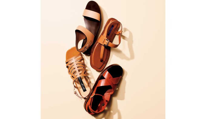 サンダル・ミュール PRECIOUS STRAP SANDALS エンチャンテッド enchanted 《ELENAS》 本革2WAYミュール