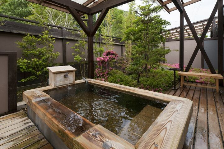 客室の露天風呂