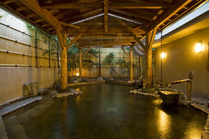 「柿の湯」露天