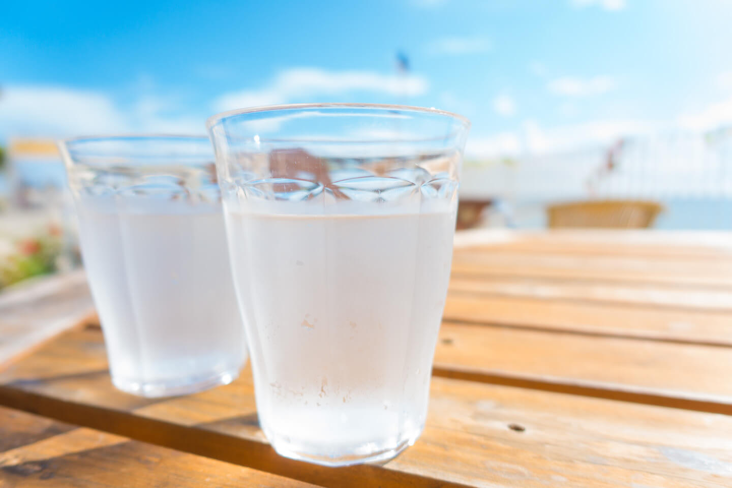 水分補給を忘れずに
