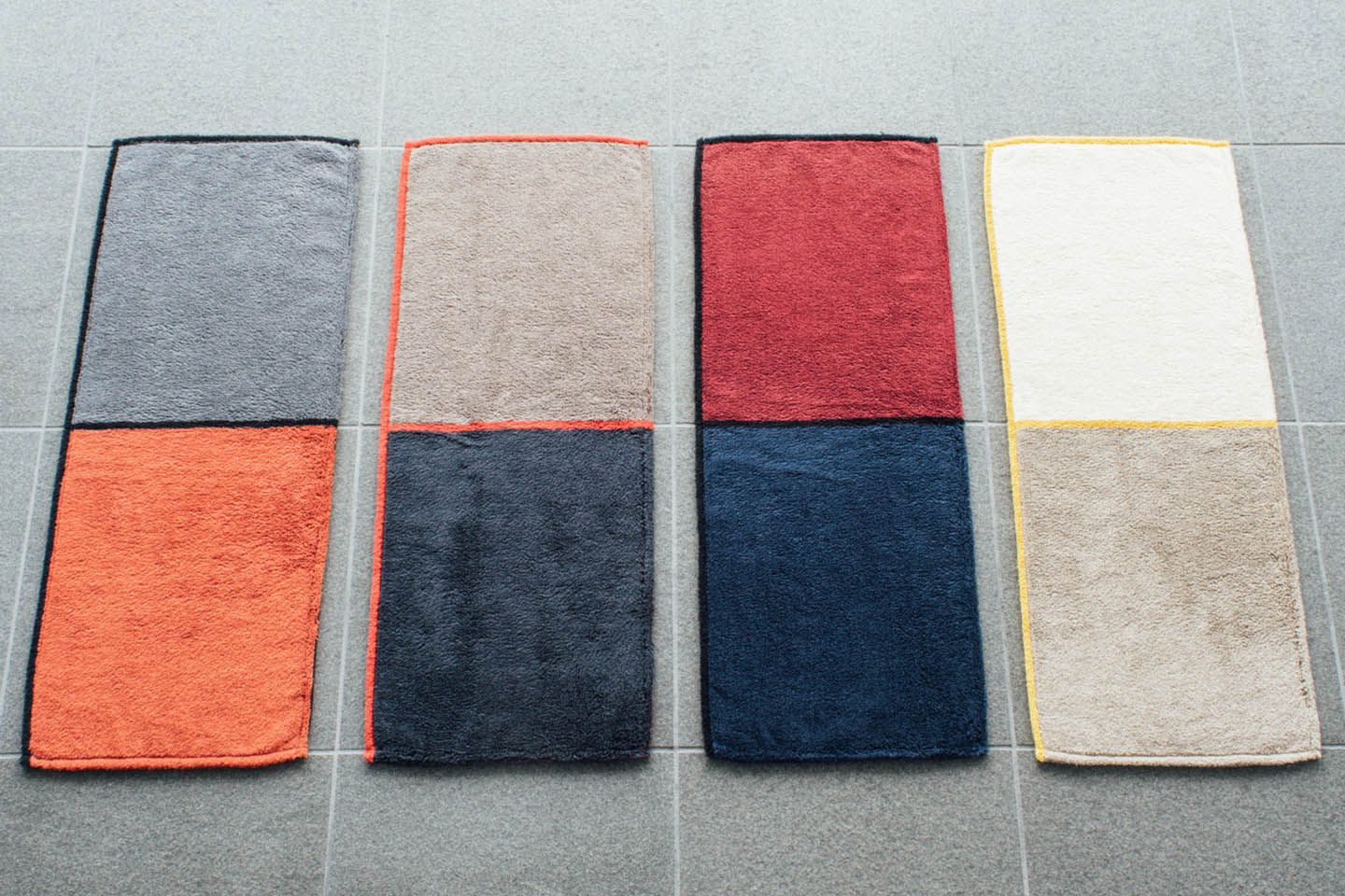 藤高タオルが運営する「FUJITAKA TOWEL GINZA」で購入できる新シリーズ「GRAPHIC LINE」