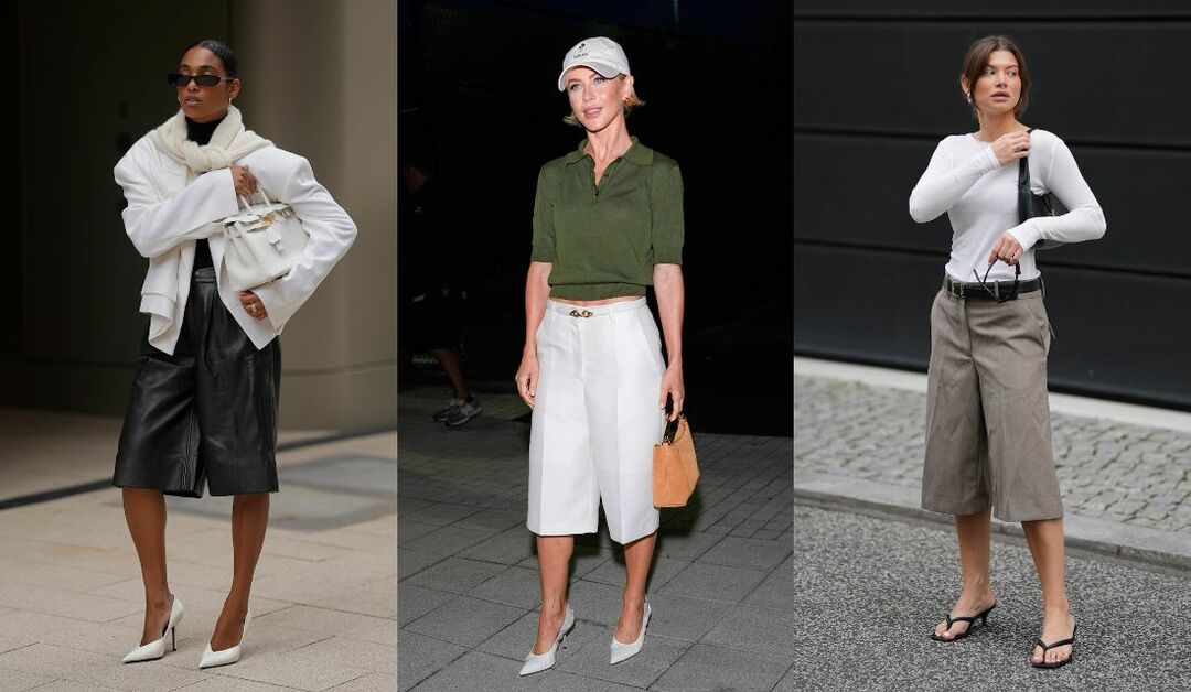 バミューダパンツ」で品よく、軽快に！ 理想のバランスに仕上がる