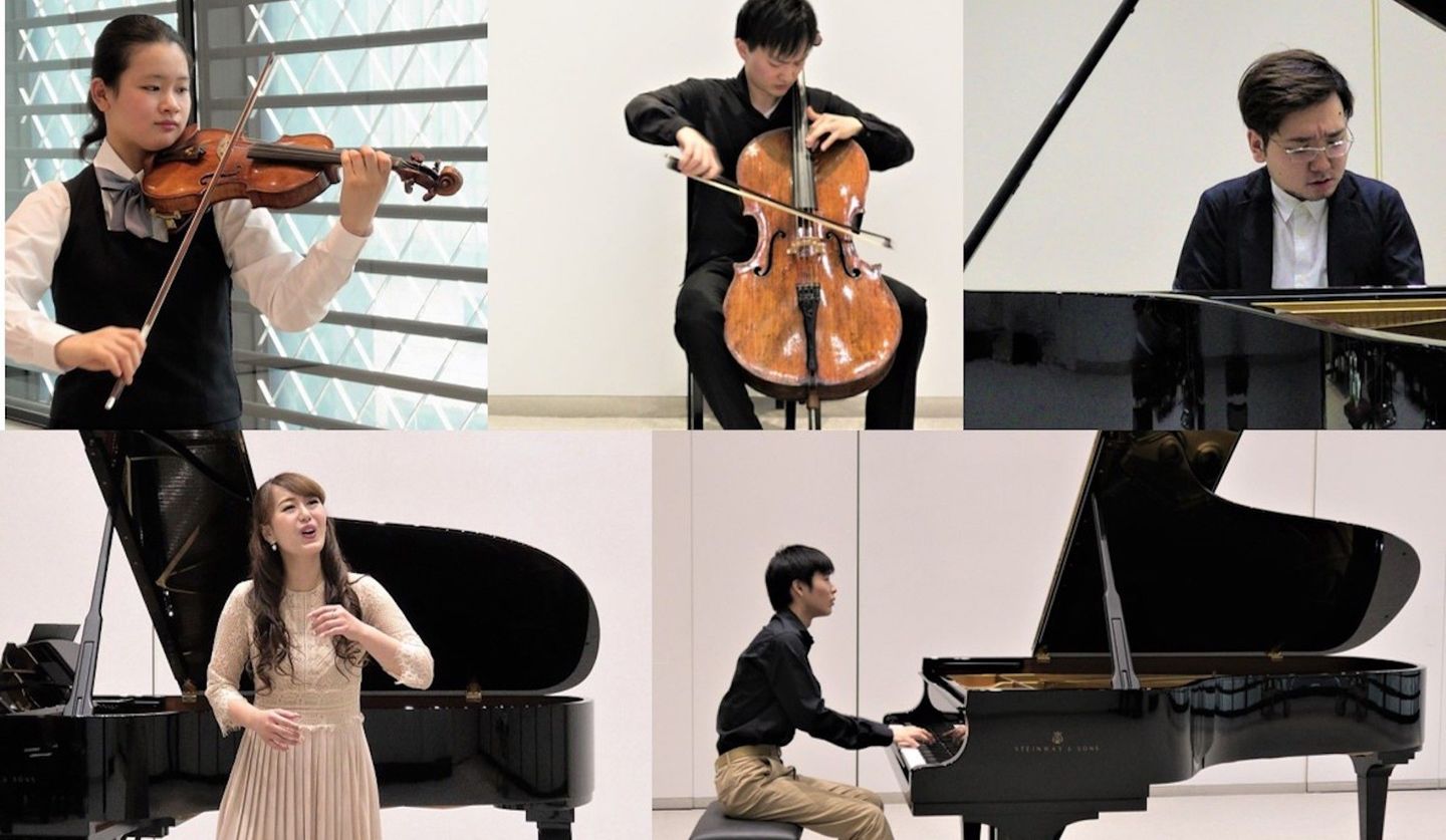 2020年「シャネル・ピグマリオン・デイズ」に参加する若手音楽家5名
