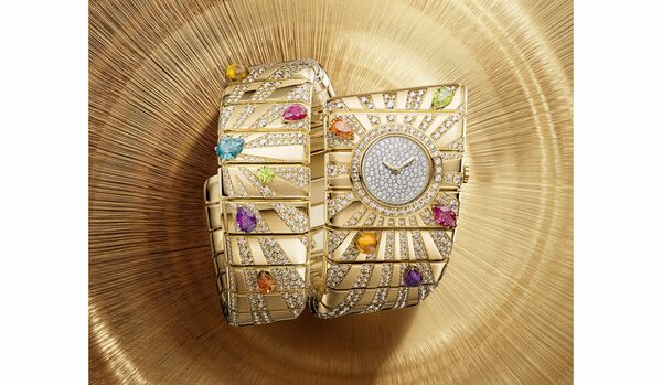 【ブルガリ】カラージェムとダイヤモンドが鮮麗に輝くハイジュエリーウォッチ『トゥボガス マンシェット』が登場！