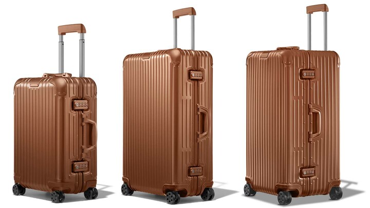 リモワの「Original」コレクションの最新シーズナルカラー「ブロンズ」