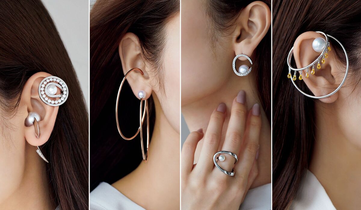 横顔を印象づける Tasaki Atelier のイヤージュエリー Precious Jp プレシャス