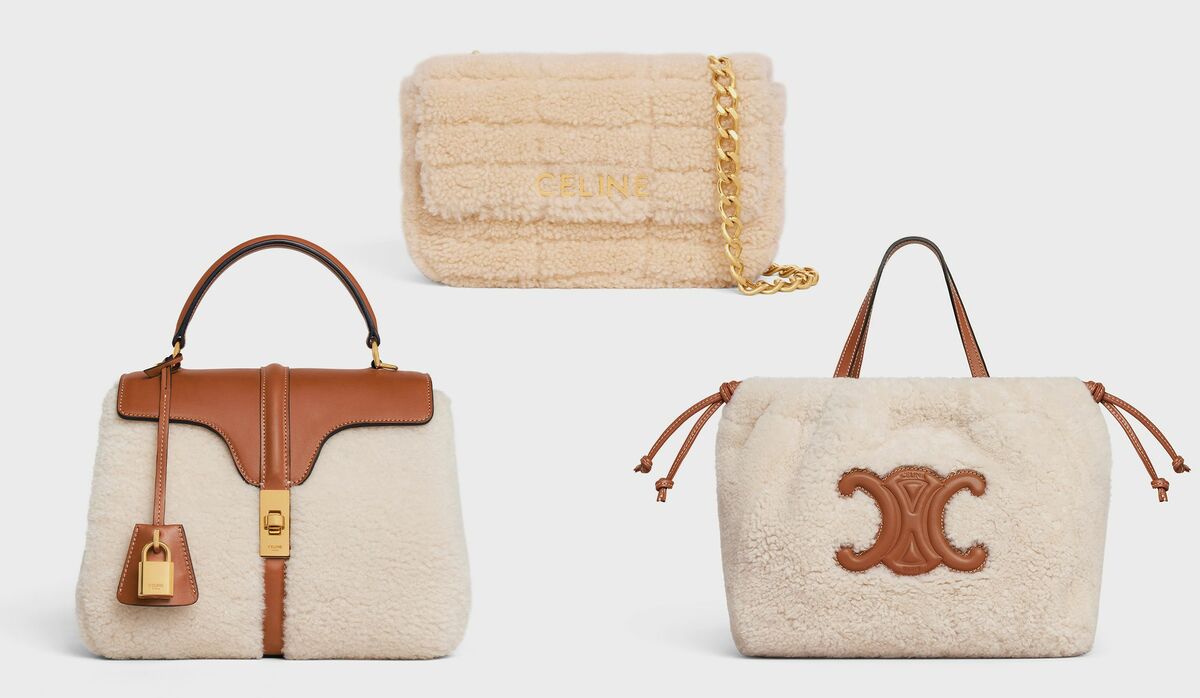 セリーヌ ムートンバック　リバーシブル セリーヌ ムートンバック リバーシブル セリーヌ ムートンバック