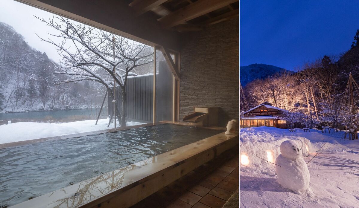 【冬の絶景に感動する湯宿 vol.3】夏瀬温泉 都わすれ｜都会の喧騒を離れた秘湯にて渓谷の雪景色を独り占め！ Precious.jp（プレシャス）