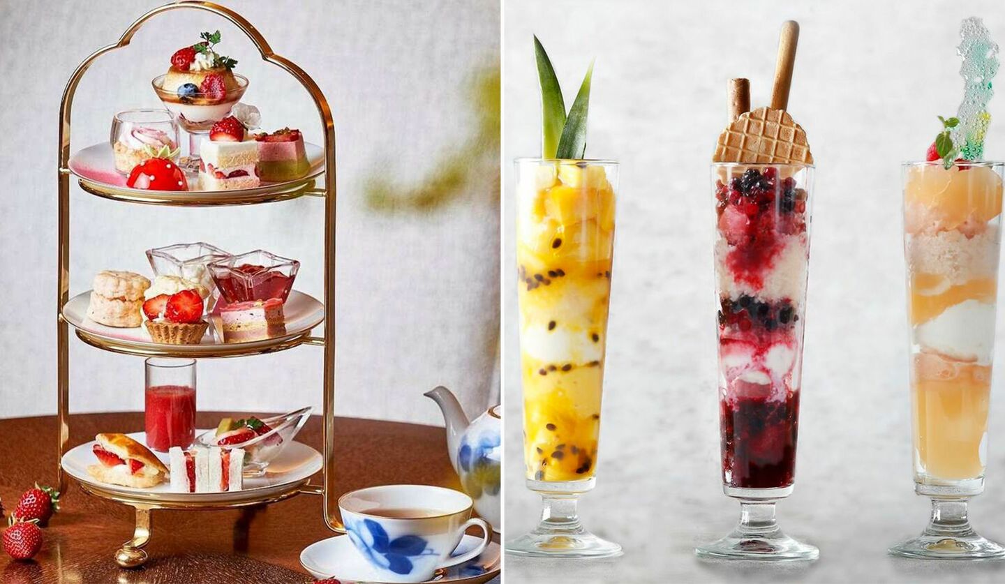 ウェスティン都ホテル京都「夏いちごのアフタヌーンティー」、ウェスティンホテル東京「Frozen Parfait フローズンパフェ」