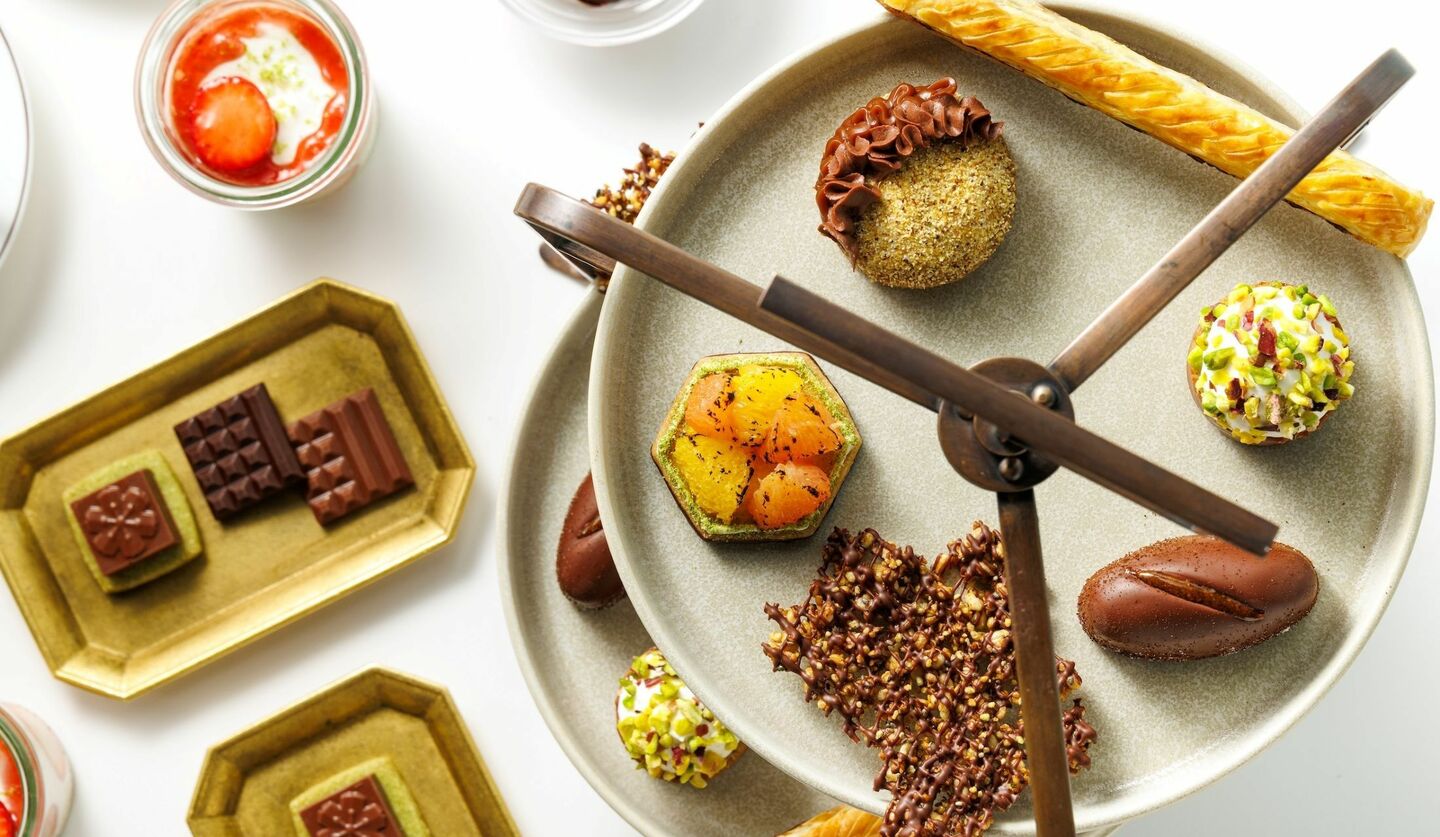 「ル・ショコラ・アラン・デュカス」のアフタヌーンティーの画像