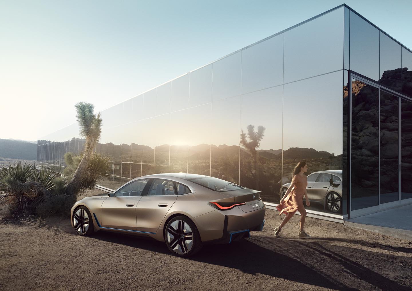 BMWの「コンセプトi4」は従来のエンジン音でなく、またそのイミテーションでなく、まったく新しいコンセプトによるサウンドを聞かせてくれるシステムを搭載