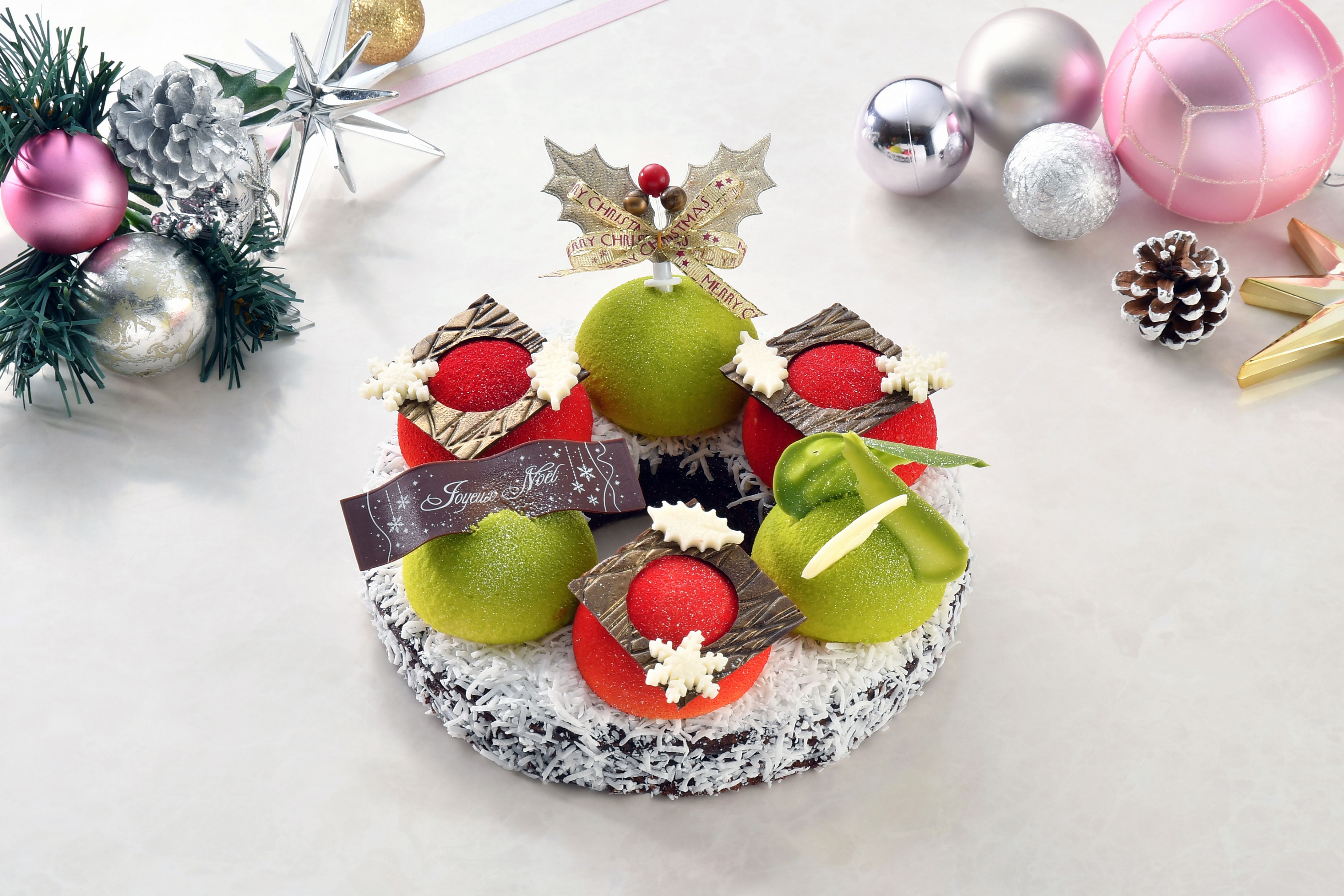「クリスマスリース」18cm×11cm \3,500 ※限定60個